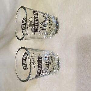 Smirnoff Whipped & Fluffed Shot Glasses